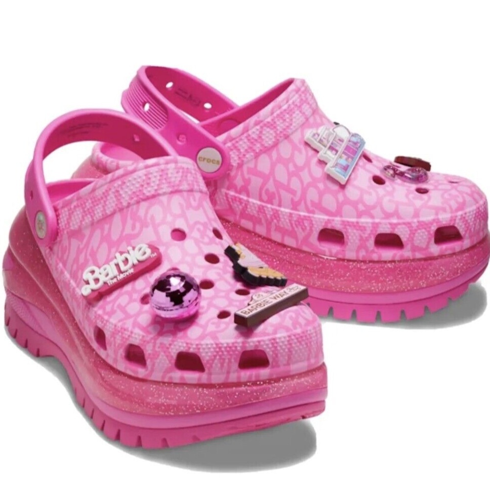 Crocs Barbie The Movie x Mega Crush Clog 'Electric Pink